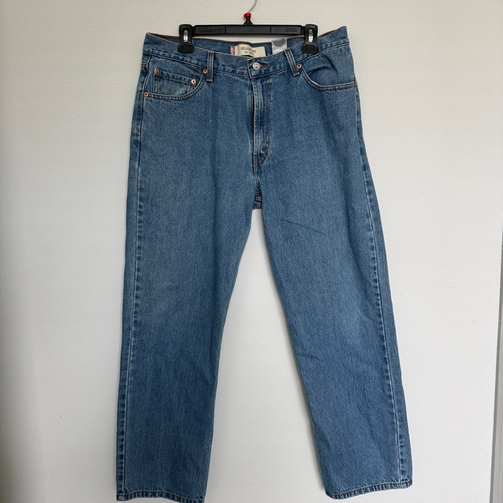 Levi’s 550 Relaxed Fit Men’s Jeans W36 L32 Blue Denim Classic